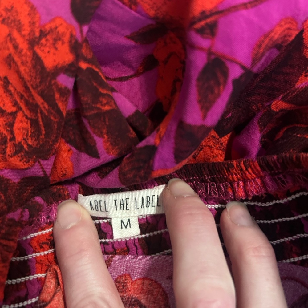 Abel the Label (Anthropologie) M Halter Maxi Dress - Picture 5 of 5